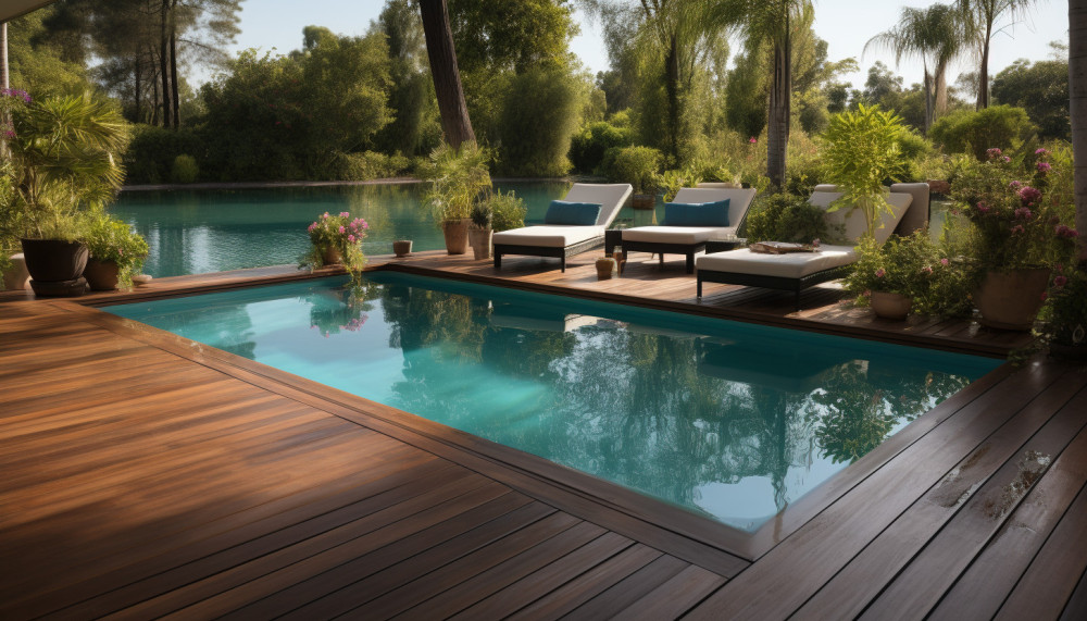 Pourquoi construire une terrasse en bois autour de sa piscine ?